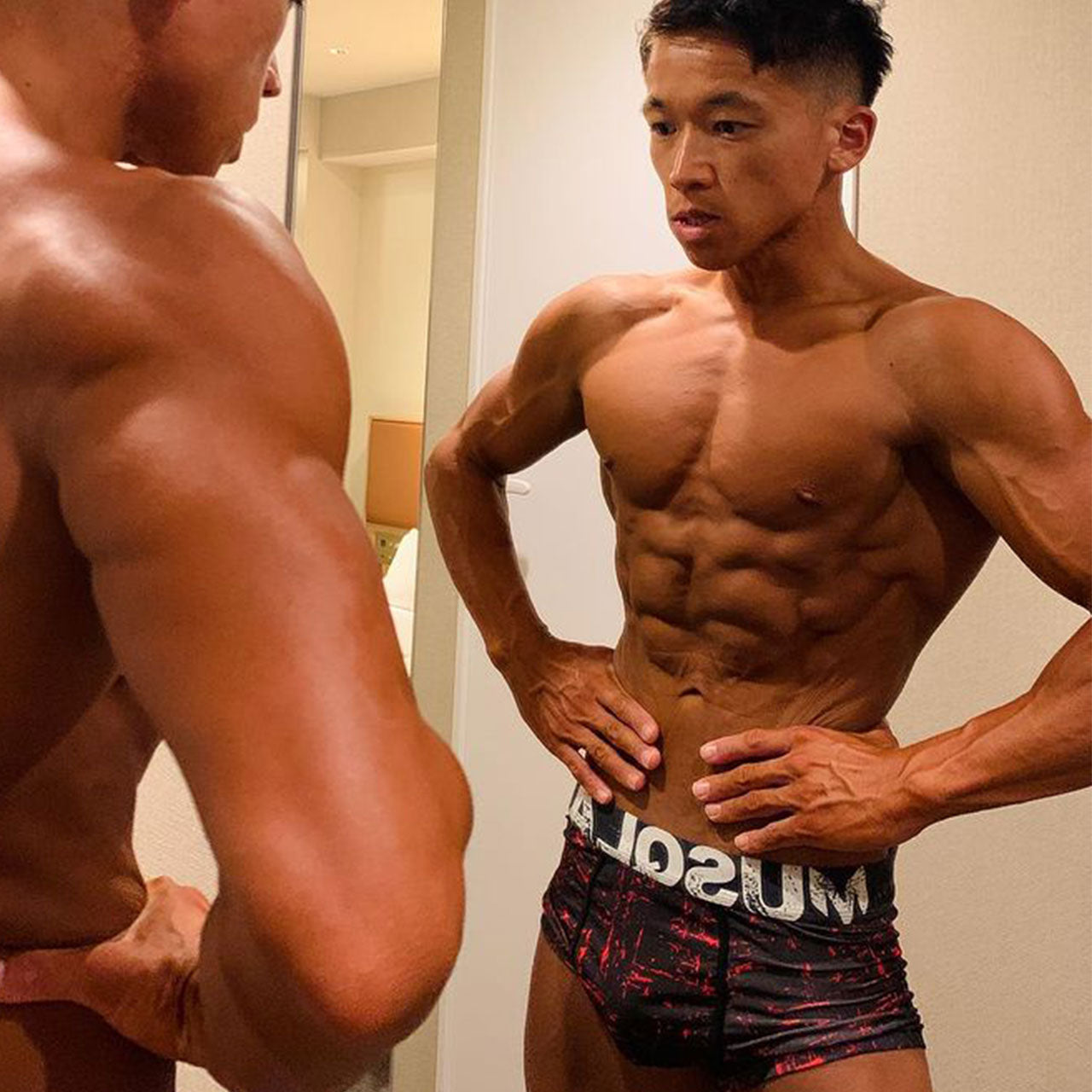 赤黒グランジ(Red&Black Grunge)